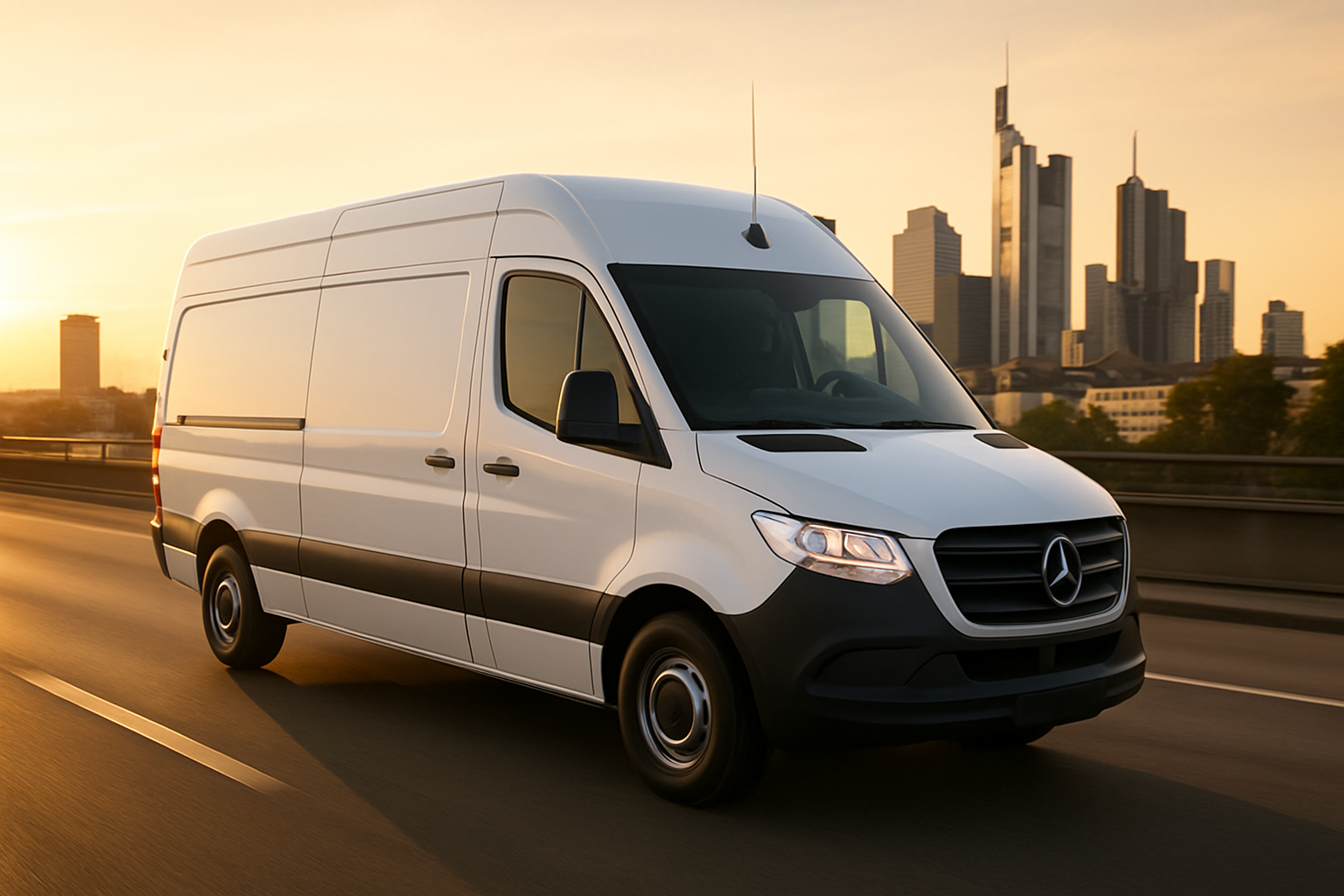 Beiladung Offenbach Express 24h Transporter unterwegs